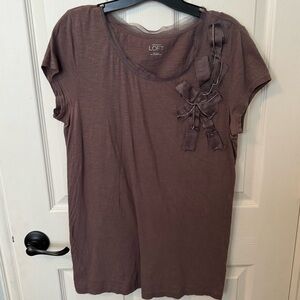 Ann Taylor Loft embellished tee